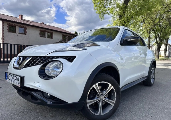 Nissan Juke cena 59000 przebieg: 128719, rok produkcji 2018 z Czeladź małe 137